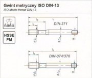 C4-118M01-0020	Gwintownik MasterTAP M2-6H DIN-371 B HSSE-PM HL